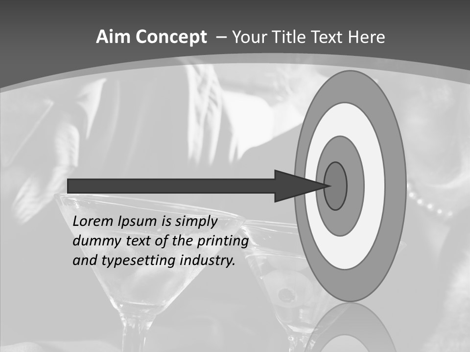 Winter Purple Knit PowerPoint Template