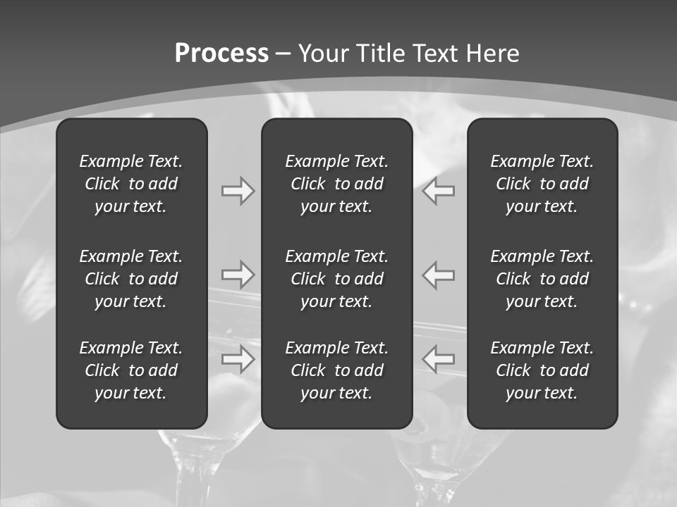 Winter Purple Knit PowerPoint Template
