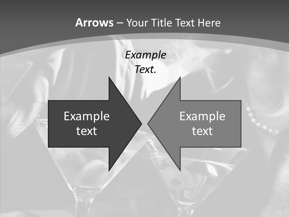 Winter Purple Knit PowerPoint Template