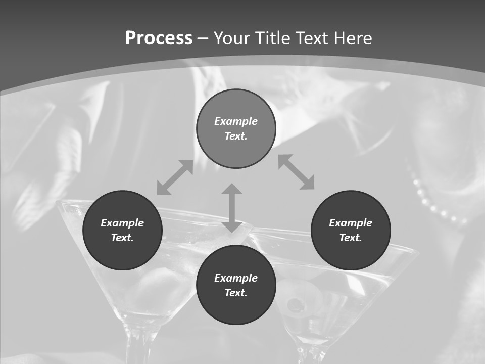 Winter Purple Knit PowerPoint Template