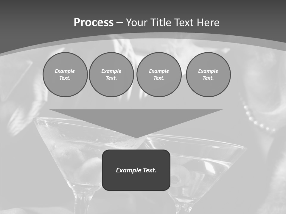 Winter Purple Knit PowerPoint Template