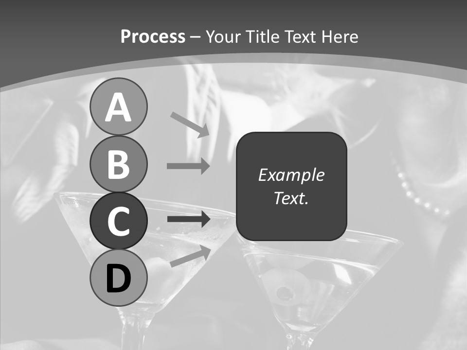 Winter Purple Knit PowerPoint Template