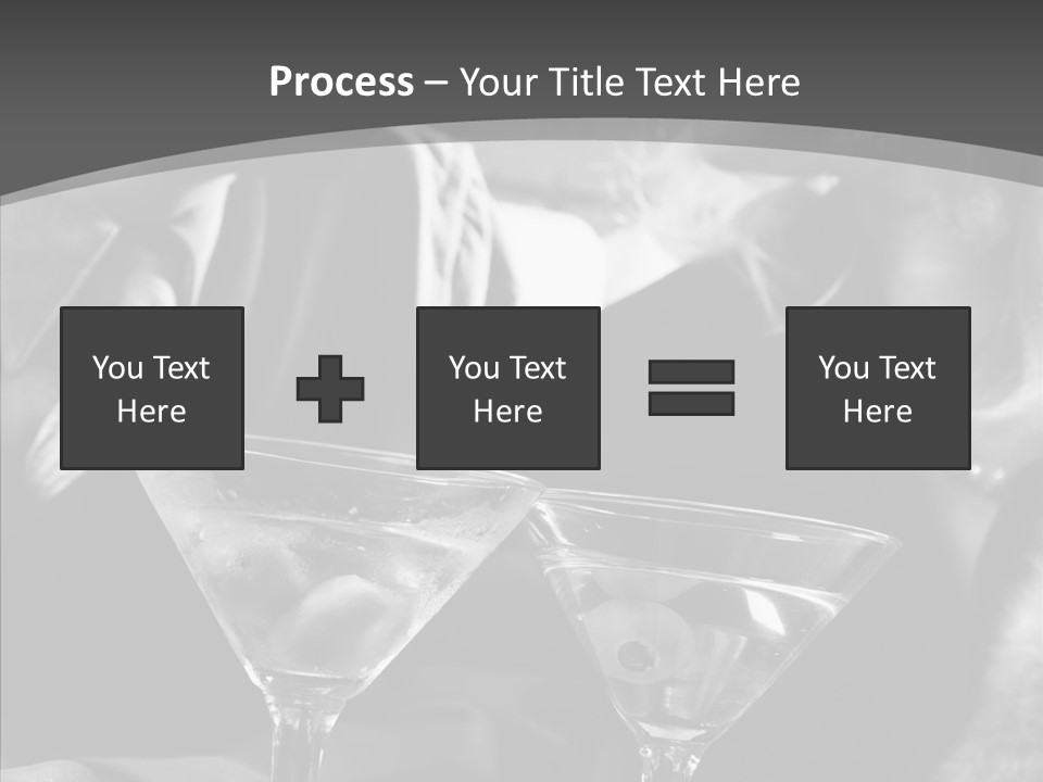Winter Purple Knit PowerPoint Template