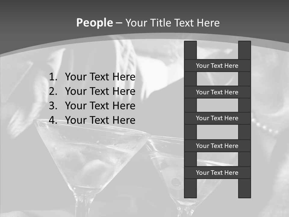 Winter Purple Knit PowerPoint Template