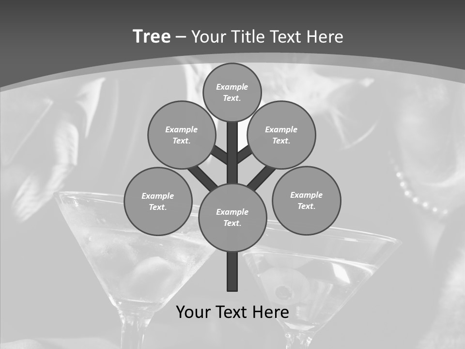 Winter Purple Knit PowerPoint Template