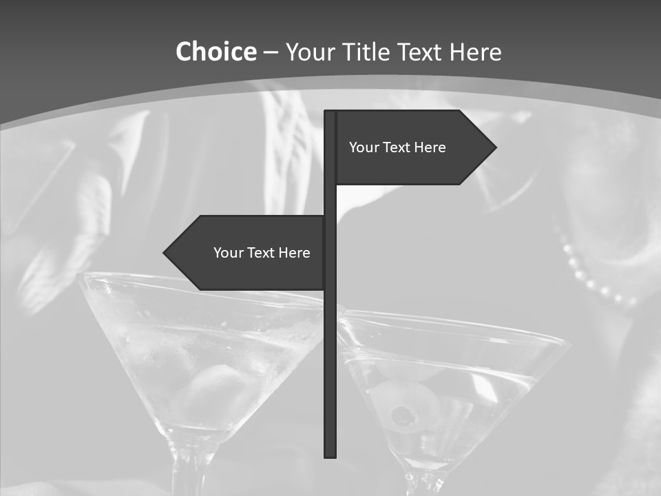 Winter Purple Knit PowerPoint Template