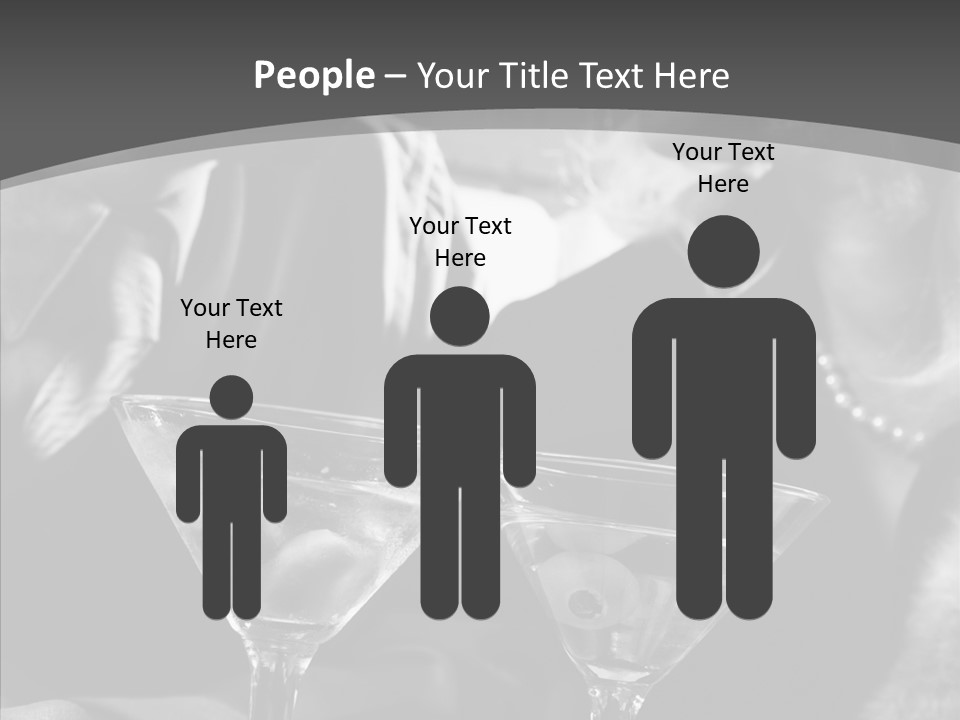 Winter Purple Knit PowerPoint Template