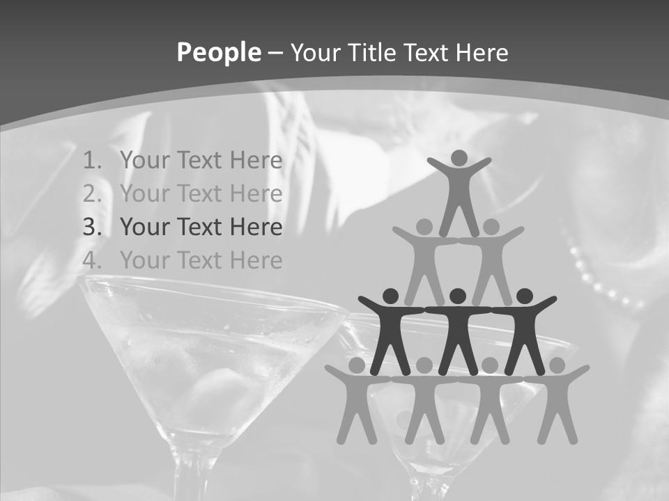 Winter Purple Knit PowerPoint Template