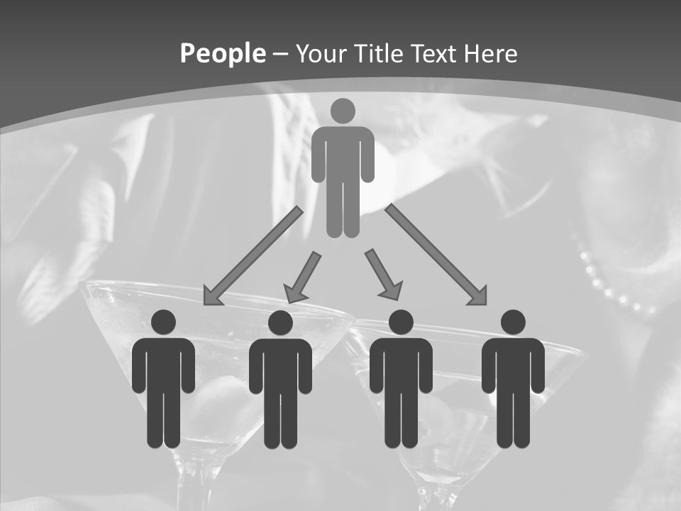 Winter Purple Knit PowerPoint Template