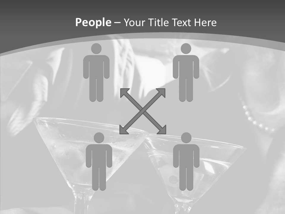 Winter Purple Knit PowerPoint Template