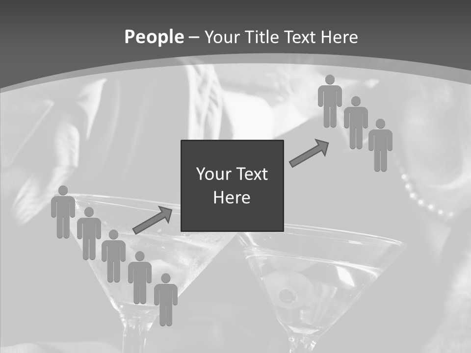 Winter Purple Knit PowerPoint Template