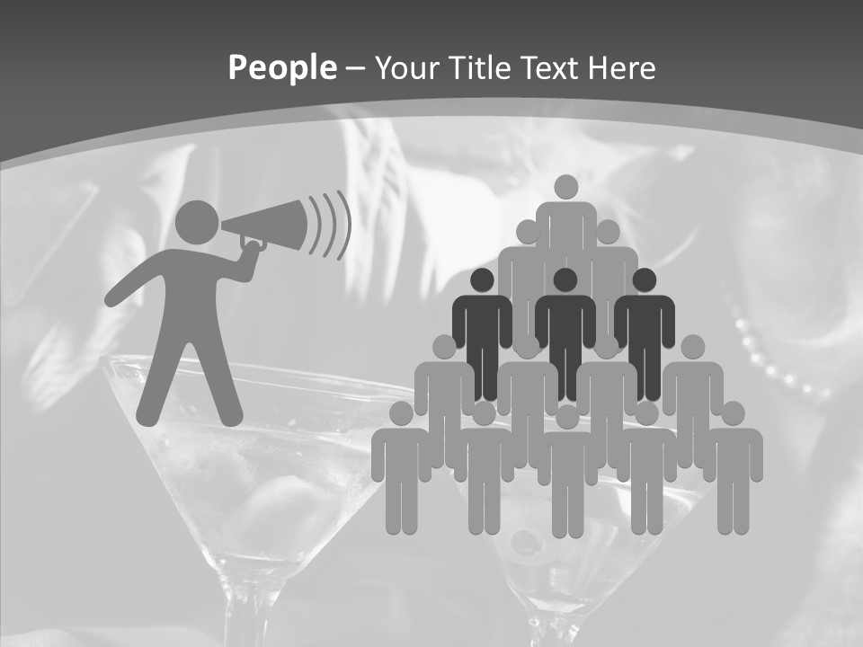 Winter Purple Knit PowerPoint Template