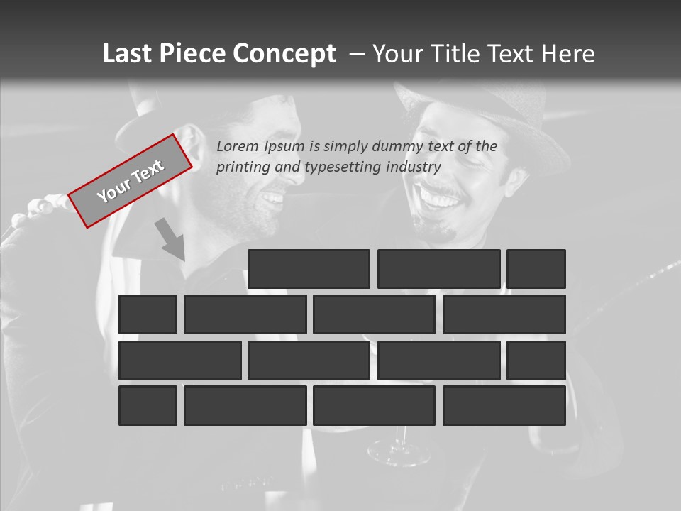 Li Ten Chair Writing PowerPoint Template