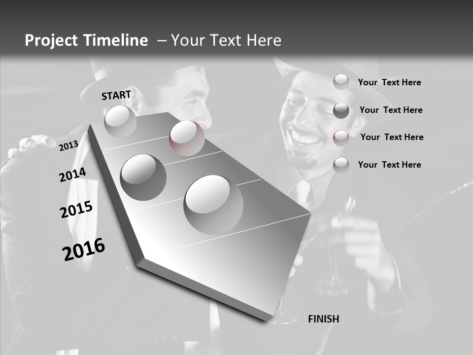 Li Ten Chair Writing PowerPoint Template