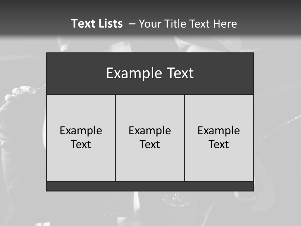 Li Ten Chair Writing PowerPoint Template