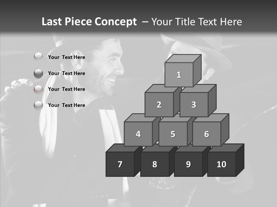 Li Ten Chair Writing PowerPoint Template