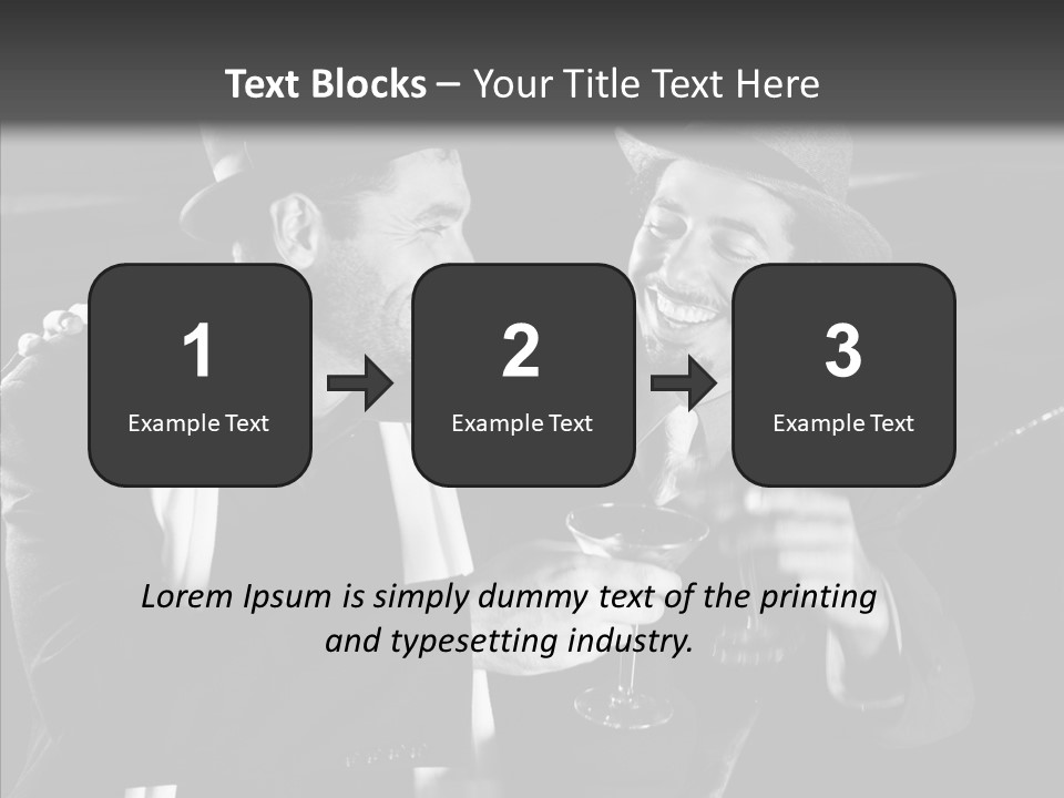 Li Ten Chair Writing PowerPoint Template