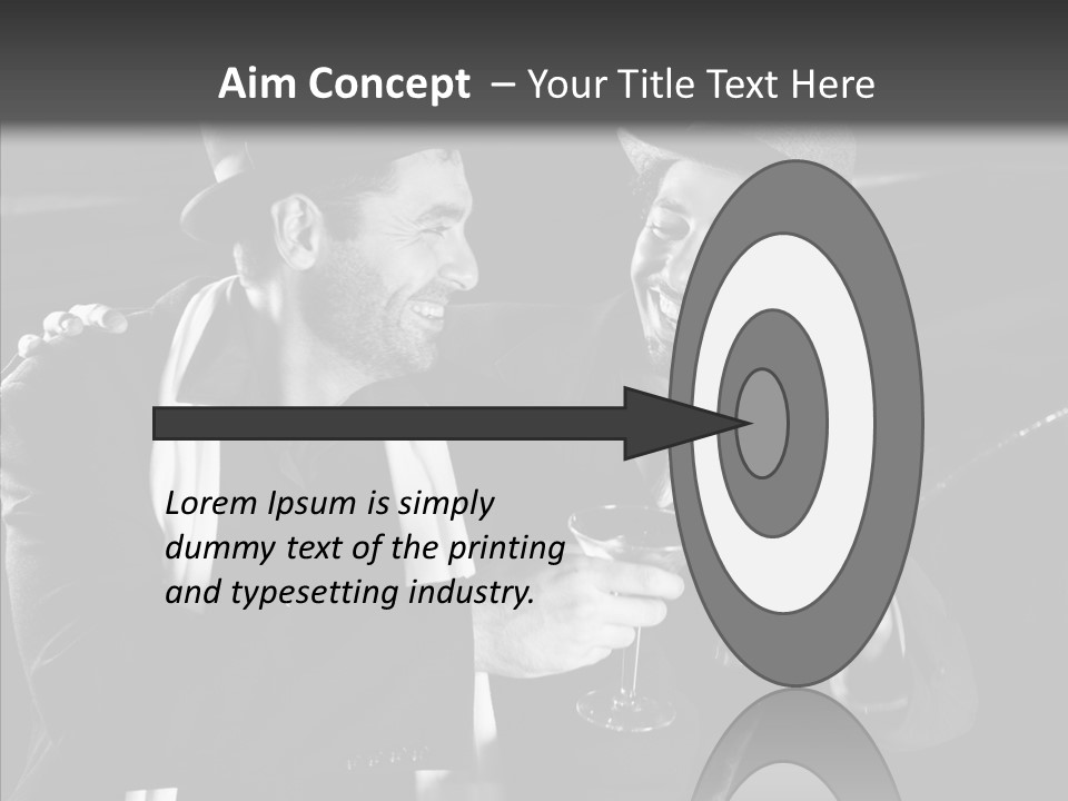 Li Ten Chair Writing PowerPoint Template