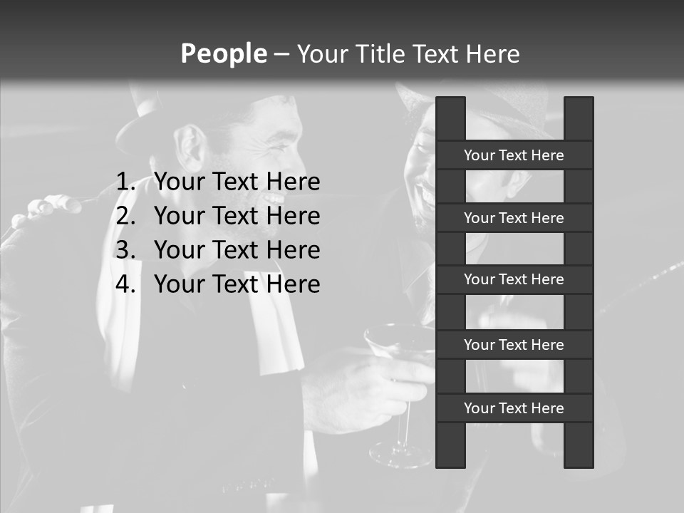 Li Ten Chair Writing PowerPoint Template