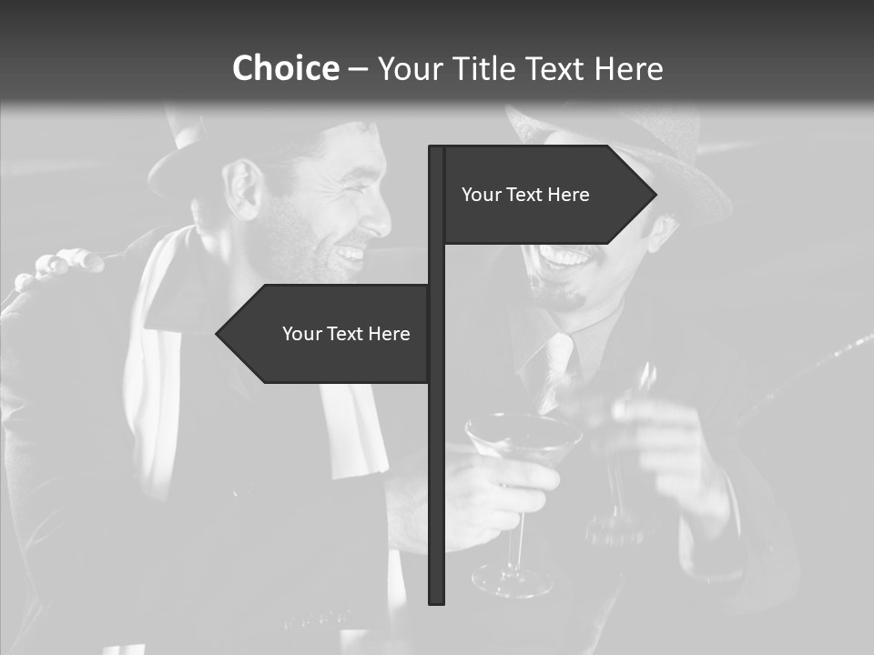 Li Ten Chair Writing PowerPoint Template