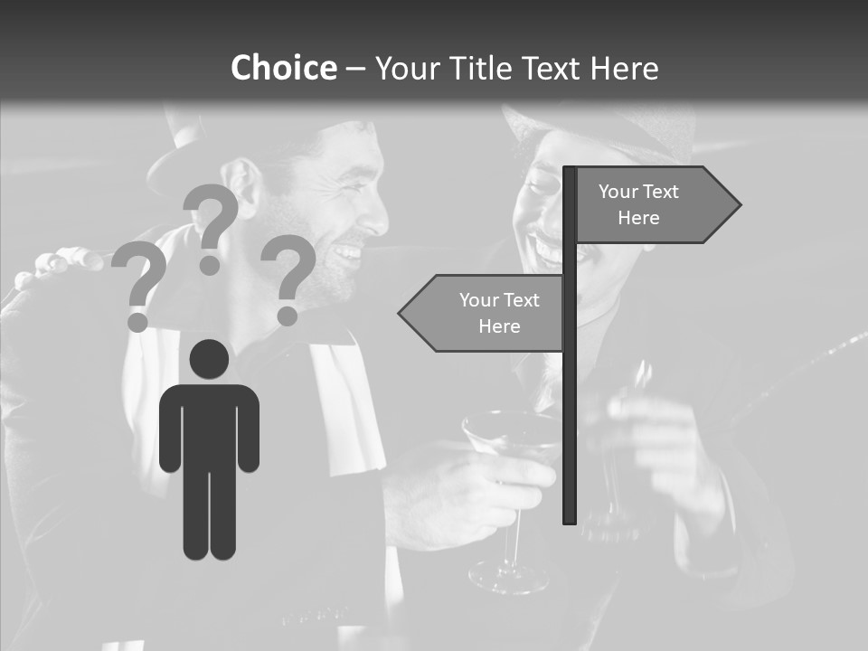 Li Ten Chair Writing PowerPoint Template