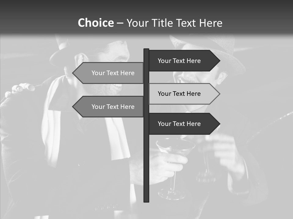 Li Ten Chair Writing PowerPoint Template
