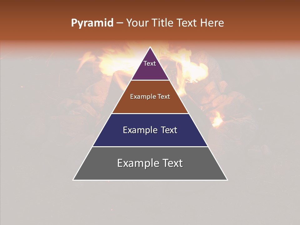 Heat Camp Pit PowerPoint Template