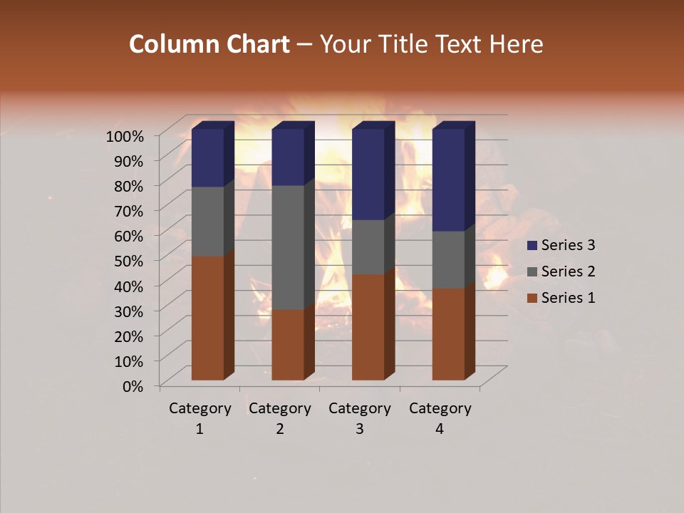 Heat Camp Pit PowerPoint Template