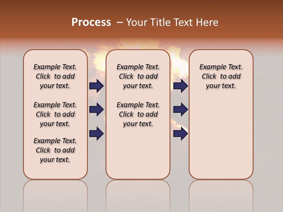 Heat Camp Pit PowerPoint Template