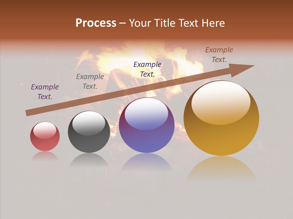 Heat Camp Pit PowerPoint Template