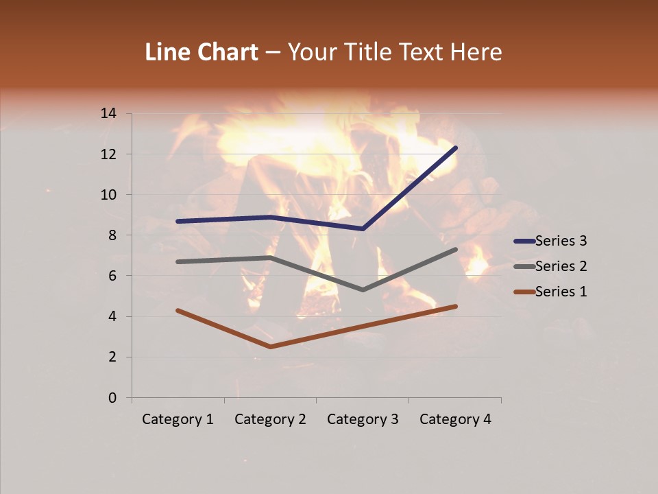 Heat Camp Pit PowerPoint Template
