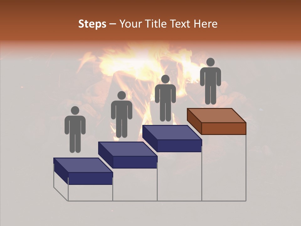 Heat Camp Pit PowerPoint Template