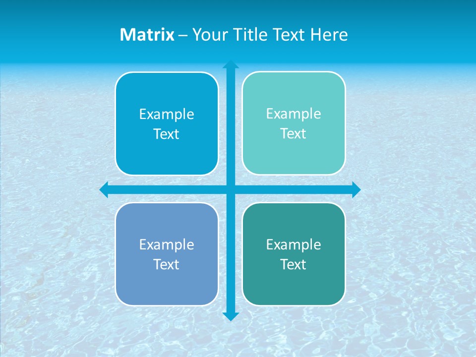 Refreshing Swimming Pool Swim PowerPoint Template