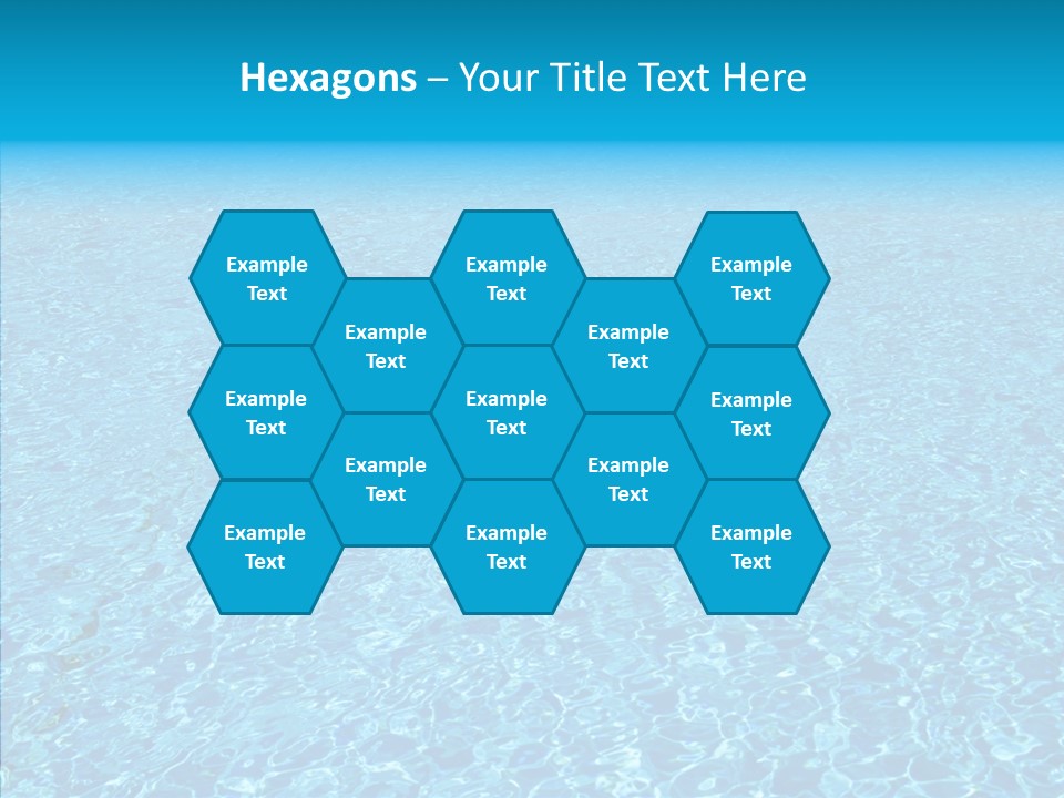 Refreshing Swimming Pool Swim PowerPoint Template