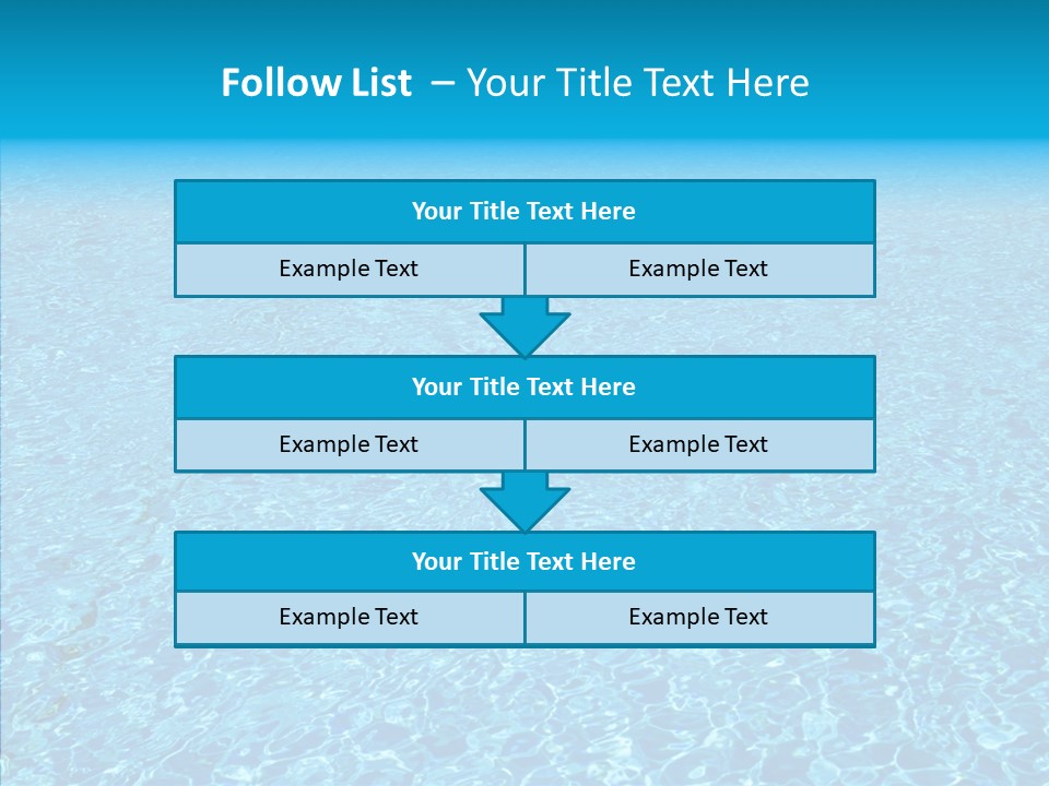 Refreshing Swimming Pool Swim PowerPoint Template