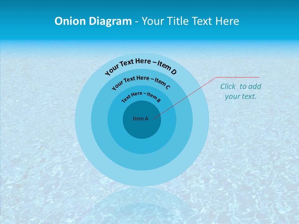 Refreshing Swimming Pool Swim PowerPoint Template