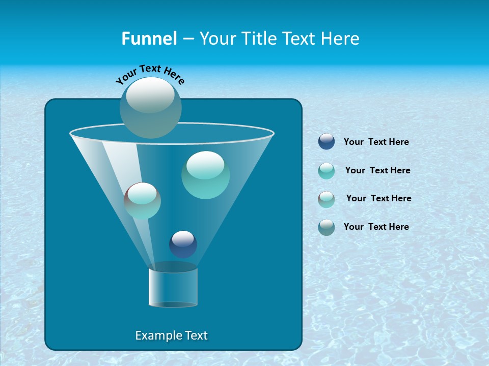 Refreshing Swimming Pool Swim PowerPoint Template