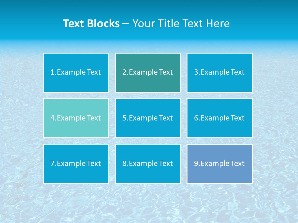 Refreshing Swimming Pool Swim PowerPoint Template