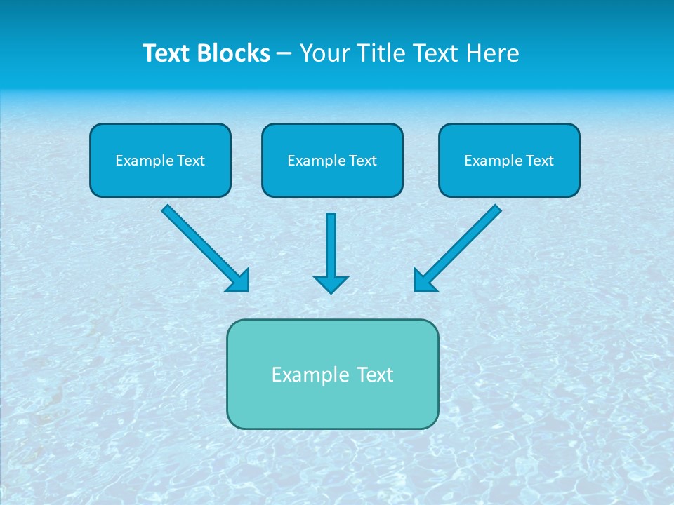 Refreshing Swimming Pool Swim PowerPoint Template