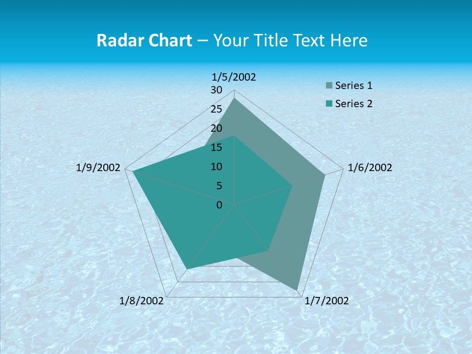 Refreshing Swimming Pool Swim PowerPoint Template