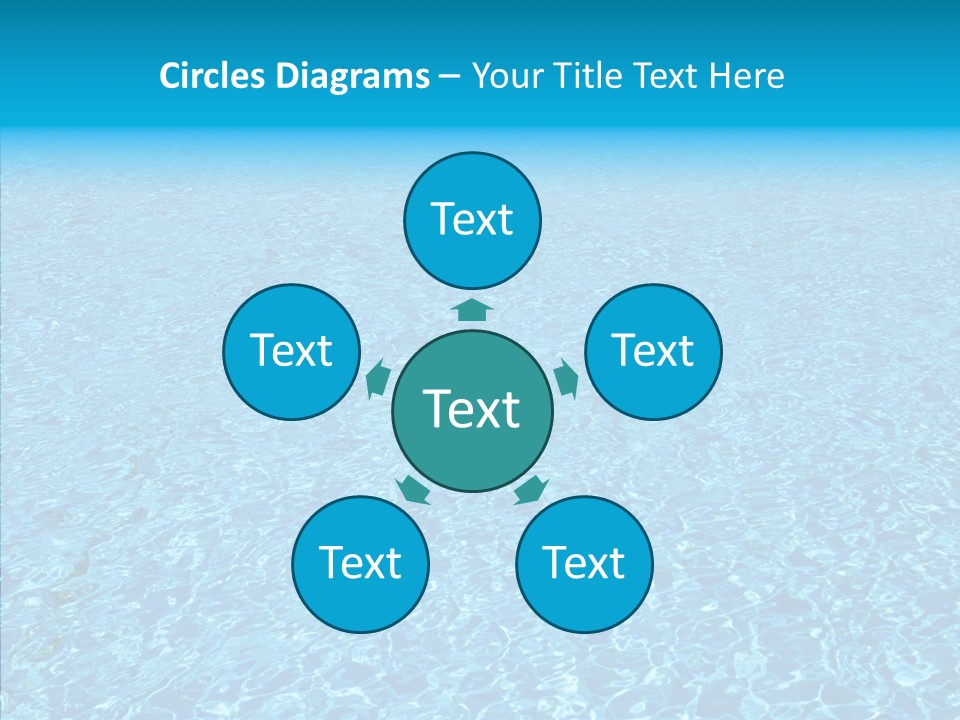 Refreshing Swimming Pool Swim PowerPoint Template