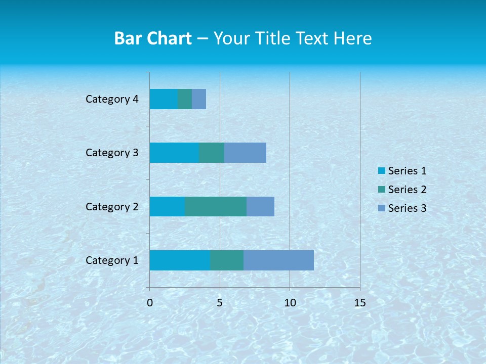 Refreshing Swimming Pool Swim PowerPoint Template