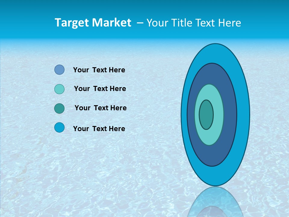 Refreshing Swimming Pool Swim PowerPoint Template