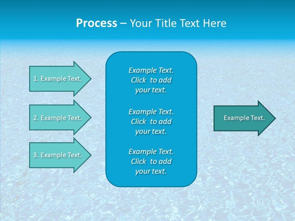 Refreshing Swimming Pool Swim PowerPoint Template