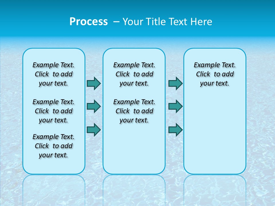 Refreshing Swimming Pool Swim PowerPoint Template