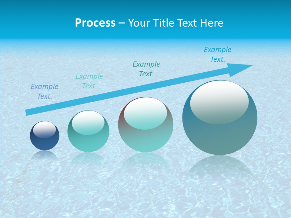 Refreshing Swimming Pool Swim PowerPoint Template