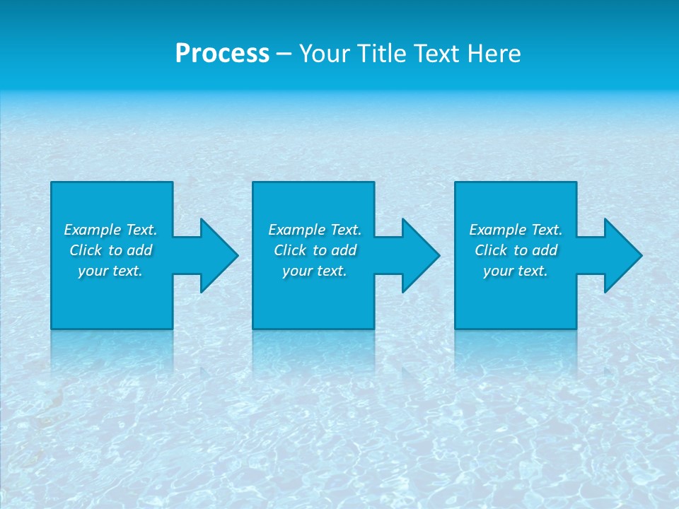 Refreshing Swimming Pool Swim PowerPoint Template