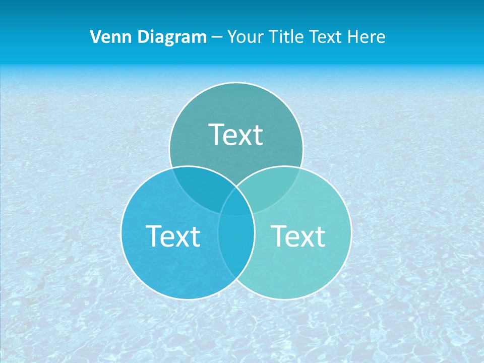 Refreshing Swimming Pool Swim PowerPoint Template