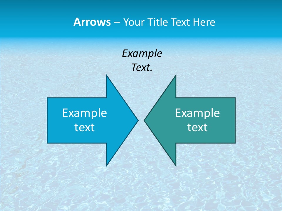 Refreshing Swimming Pool Swim PowerPoint Template