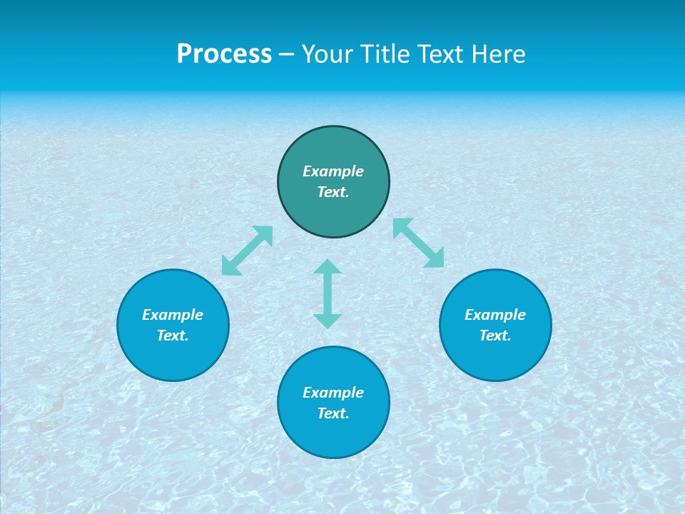 Refreshing Swimming Pool Swim PowerPoint Template